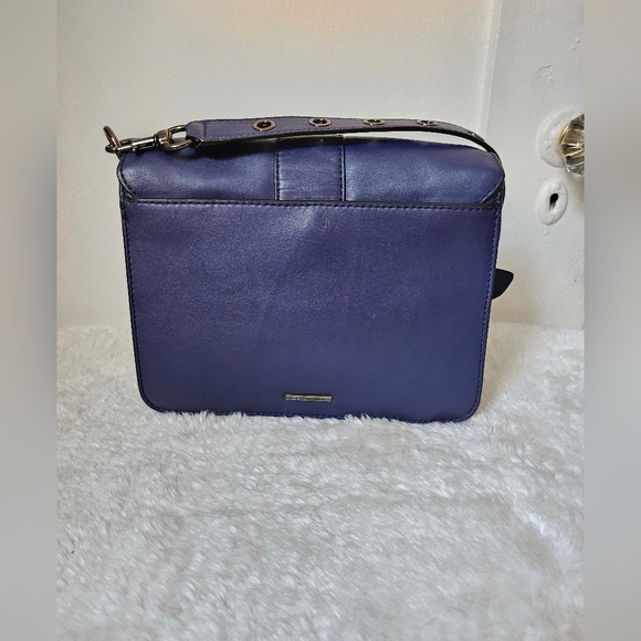 Rebecca Minkoff Hook Up Shoulder Bag Blue/Purple - Picture 7 of 16